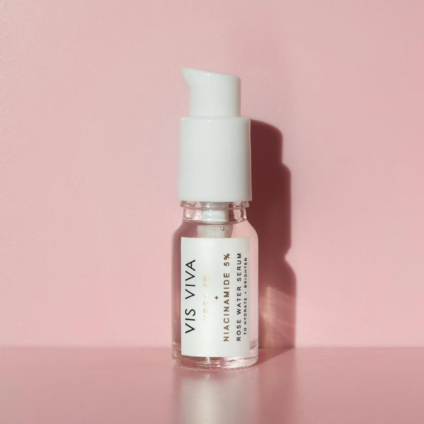 UREA + NIACINAMIDE Rose Water Serum Deluxe Mini 10ML Vis Viva Skincare