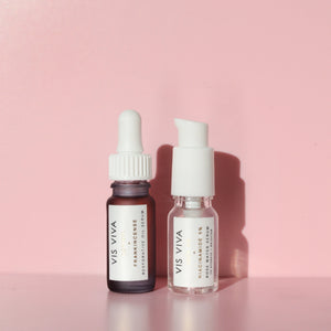 Restorative Oil Serum <br>+<br> Rose Water Serum <br><br> Deluxe Mini Set - Vis Viva Skincare